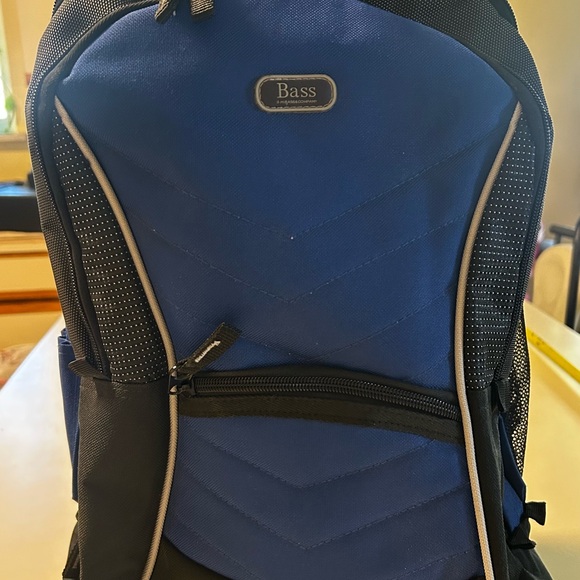 Bass Other - Bass Navy Blue and Black Hybrid Backpack Medium Size